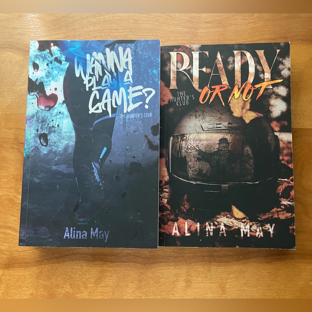 Alina May Book Set - Wanna Play a Game? & Ready or Not